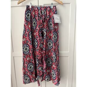 Jak & Peppar girls ruffled skirt over leggings Sz. 12 made in India NWT